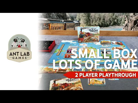 Isle of Trains Board Game | Playthrough | Review