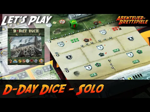 D-Day Dice (Second Edition) - Solo Let's Play (Giant Roc)