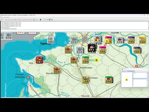The Caucasus Campaign - Example of play