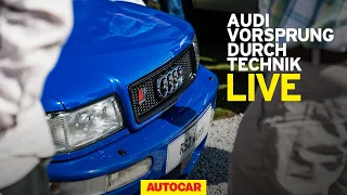 Audi legends, EV test drives & Autocar stories | Highlights from Vorsprung durch Technik Live