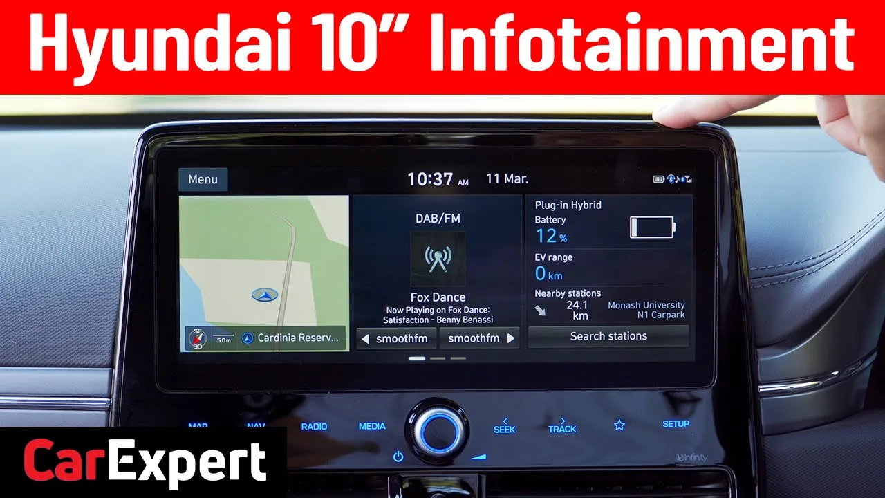 10.25-inch: 2020 Hyundai Infotainment detailed review with Apple CarPlay/Android Auto | 4K CarExpert