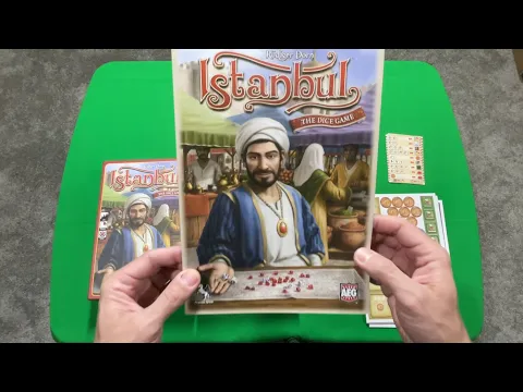 What I found inside while unboxing Istanbul: The Dice Game!