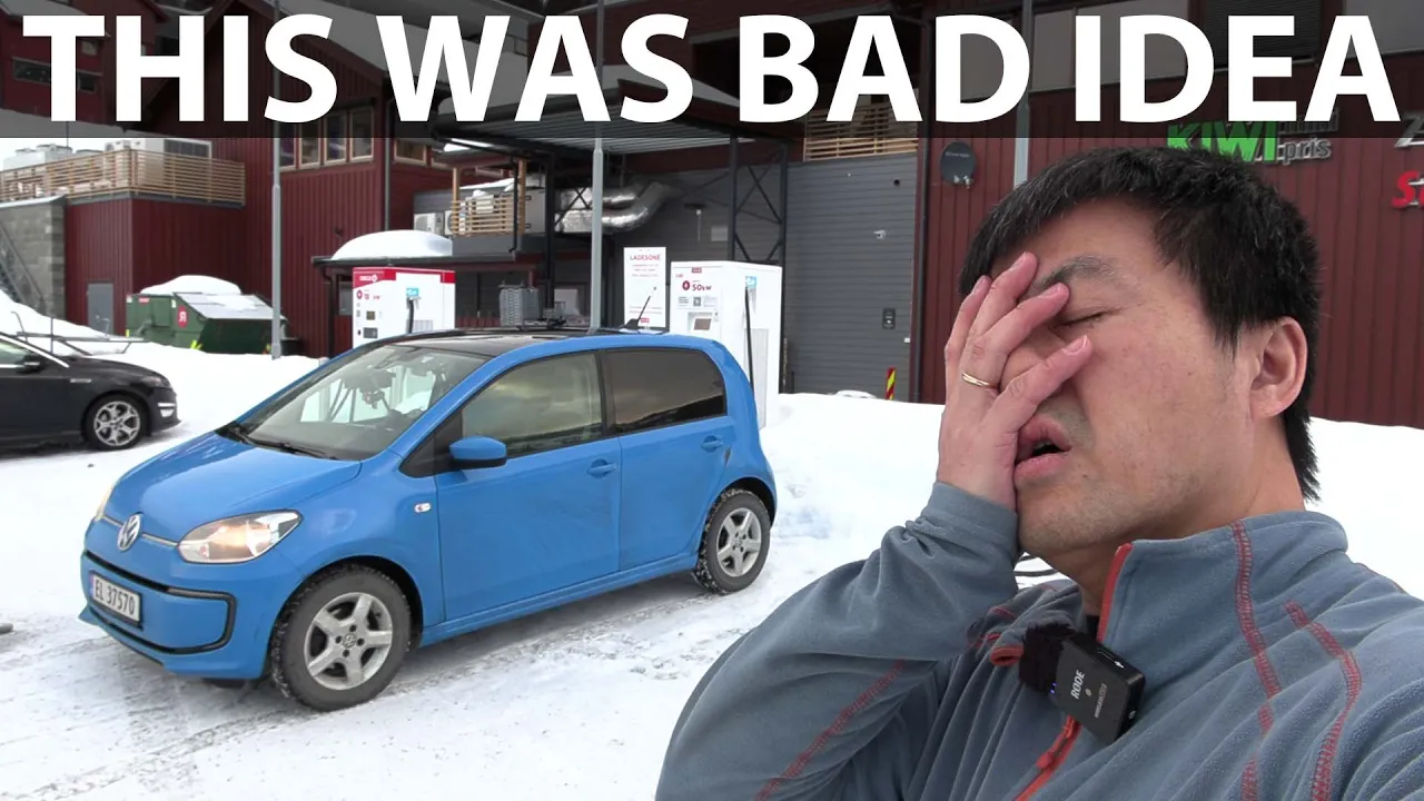 VW e-Up Geilo test part 2