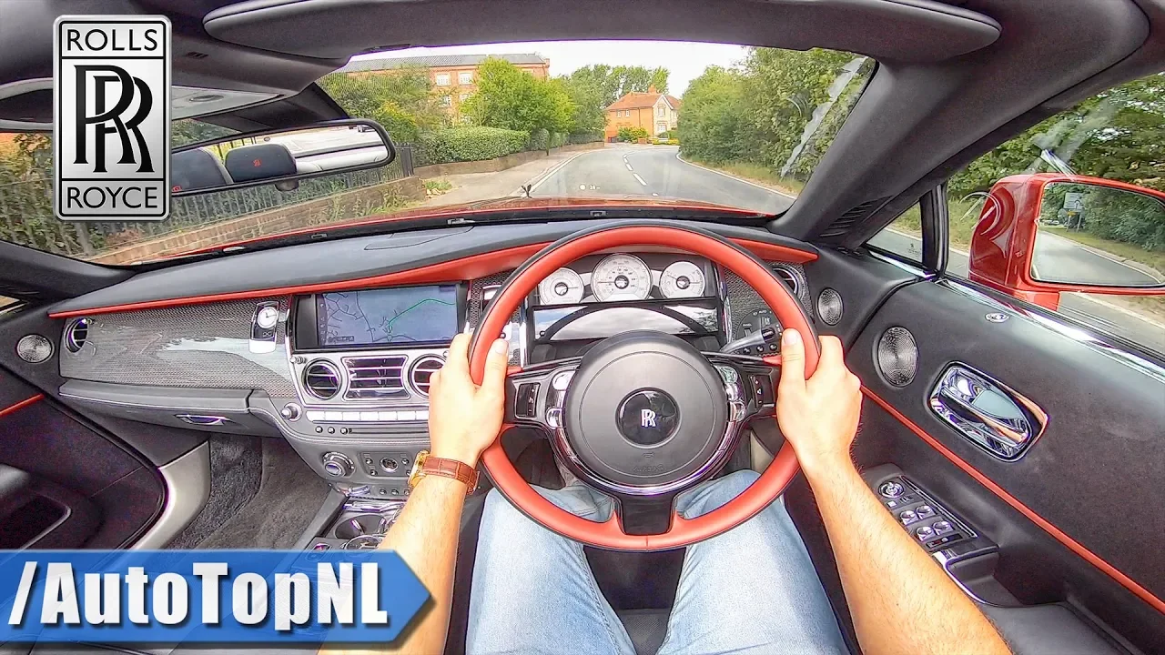 ROLLS ROYCE DAWN - Black Badge - 600HP 6.6 V12 POV Test Drive by AutoTopNL