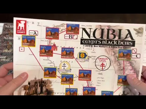 Nubia: Egypt’s Black Heirs (White Dog Games) - Unboxing