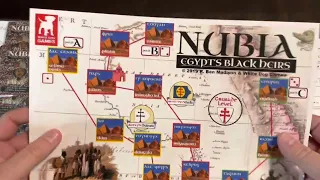 Nubia: Egypt’s Black Heirs (White Dog Games) - Unboxing