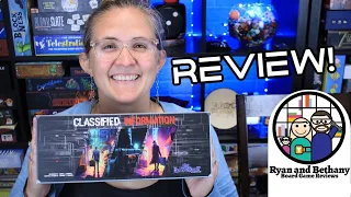Classified Information Review! (a 2 player deduction game!)