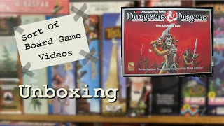 Sort of Unboxing of Dungeons and Dragons: The Goblin Lair