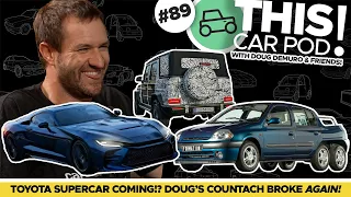 Toyota Reveals New Sports Car! New G-Wagon Looks Good? Buying Rare Concept Cars! THISCARPOD! Ep89