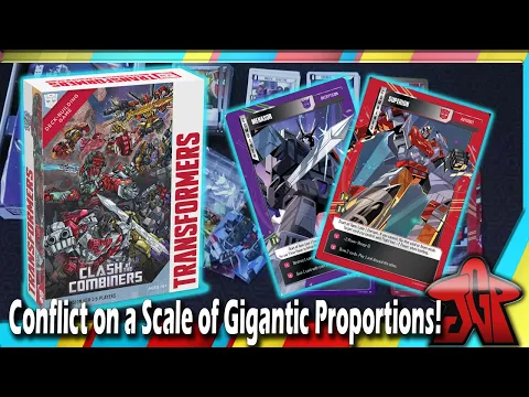 Transformers Deck-Building Game: Clash of the Combiners unboxing