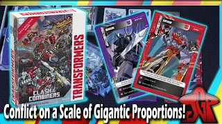 Transformers Deck-Building Game: Clash of the Combiners unboxing