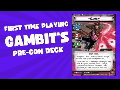 Gambit First Game With Pre-Con Deck