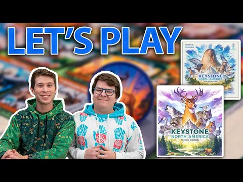 Keystone 2nd Edition | 2 Player Playthrough with Coastal Expansion