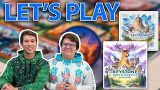 Keystone 2nd Edition | 2 Player Playthrough with Coastal Expansion