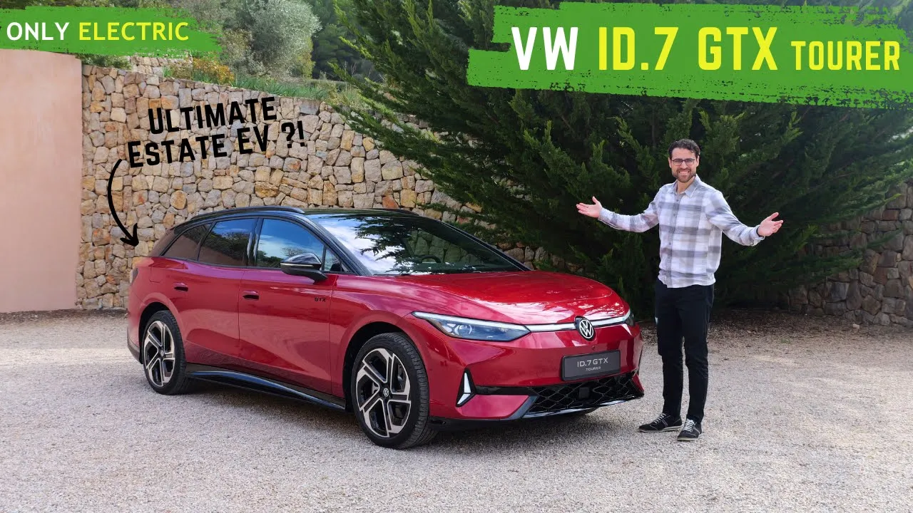 2024 VW iD 7 GTX - Presenting the Estate version as "Tourer" !