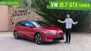 2024 VW iD 7 GTX - Presenting the Estate version as "Tourer" !
