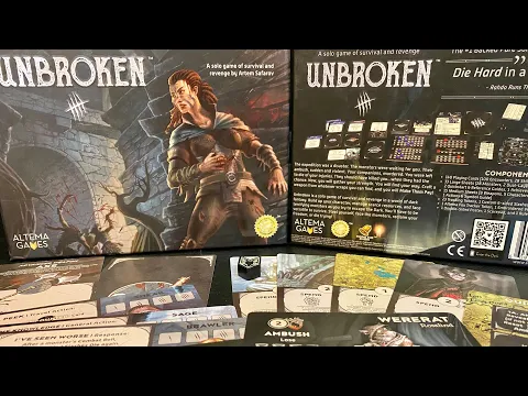 A look at Unbroken - A solo, survival, resource management, dungeon crawl