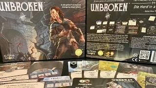 A look at Unbroken - A solo, survival, resource management, dungeon crawl