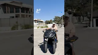 Motorbike With Two Front Tires! 🏍️ #motorbikes #wheels #bikes