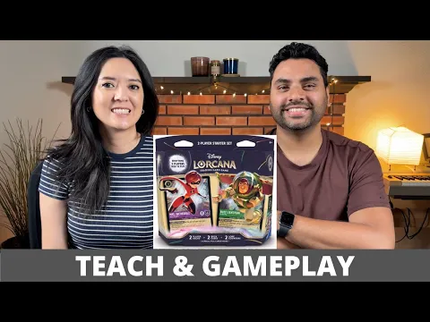 New Disney Lorcana Starter Sets - Playthrough