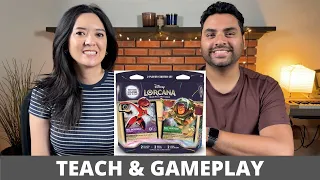 New Disney Lorcana Starter Sets - Playthrough