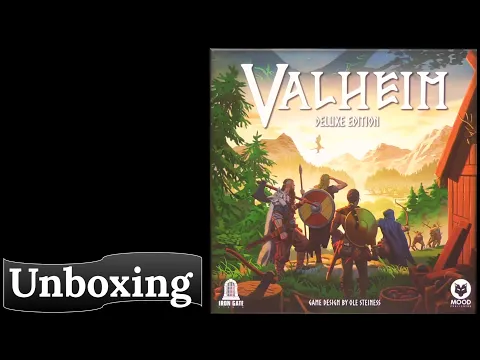 Valheim: The Board Game ‐ Deluxe RETAILER Edition: Unboxing
