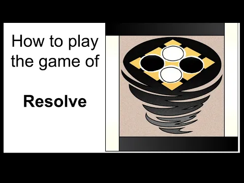 How to play the game of Resolve