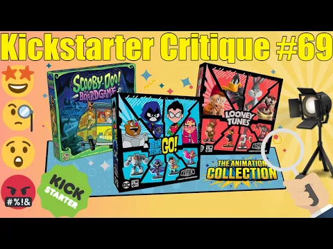 The Animation Collection - Kickstarter Critique #69*Scooby-Doo Looney Tunes Teen Titans Minis Games*
