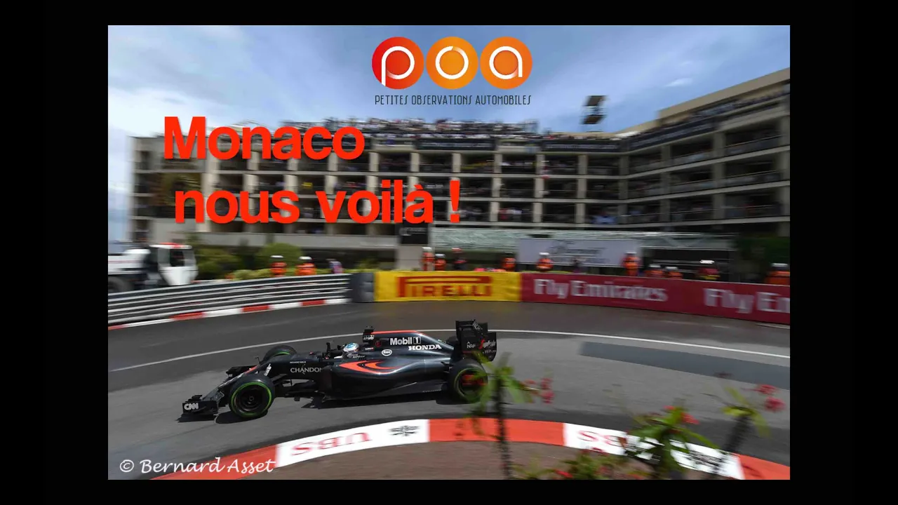 F1 GP 2016 - Grand Prix de Monaco : les coulisses du circuit (1/3)