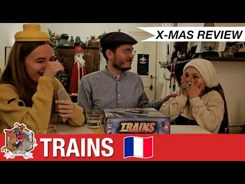Trains - Critique Jeu de Plateau de Noël
