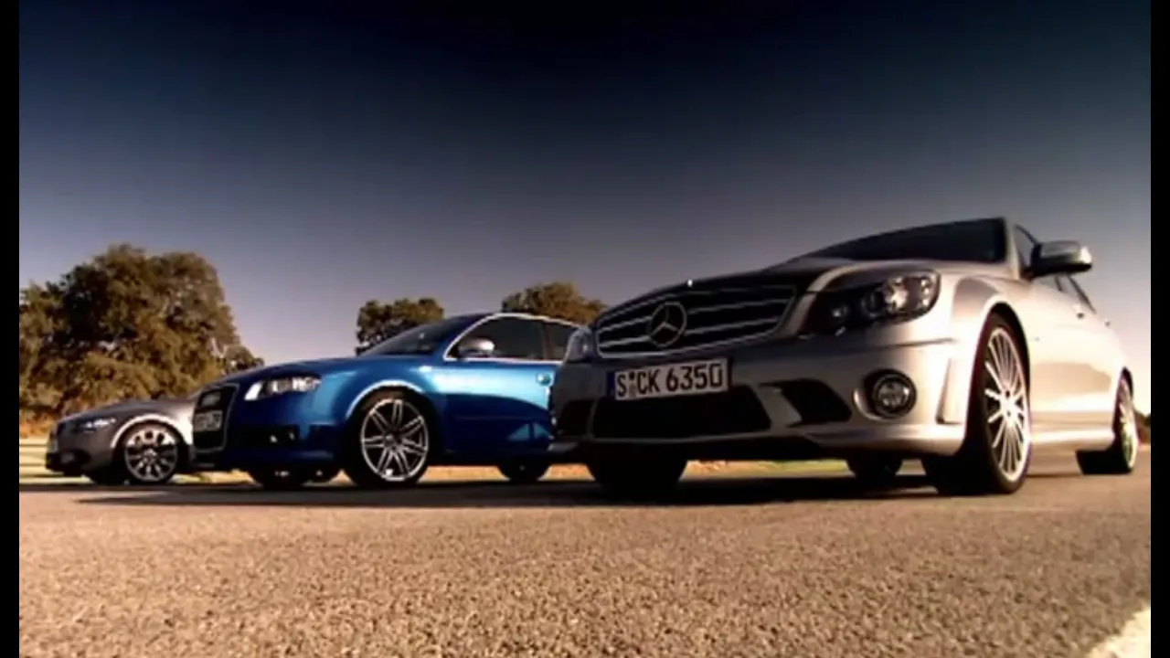 BMW vs Mercedes Vs Audi | Drag Race | Top Gear