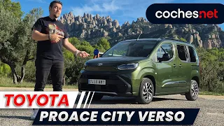 TOYOTA PROACE CITY VERSO: El coche más versátil  | Prueba / Test / Review en español | coches.net