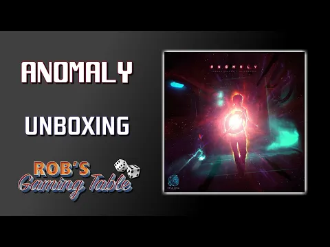 Anomaly Board Game Unboxing
