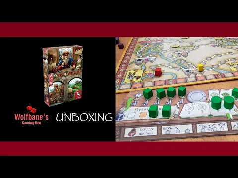 Hansa Teutonica Big Box Edition [Board Game] - Unboxing