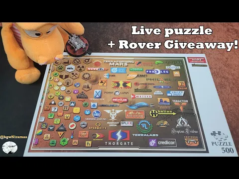 Terraforming Mars: Puzzle Live + Rover Giveaway!