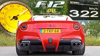 FERRARI F12 now SCREAMS like an F1 V12! // IPE X-PIPE & EVENTURI