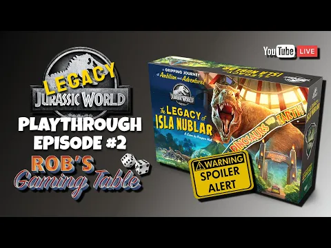 Jurassic World: The Legacy of Isla Nublar Playthrough Ep. 2 ️ Spoiler Alert! ️