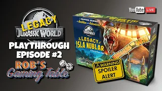 Jurassic World: The Legacy of Isla Nublar Playthrough Ep. 2 ⚠️ Spoiler Alert! ⚠️