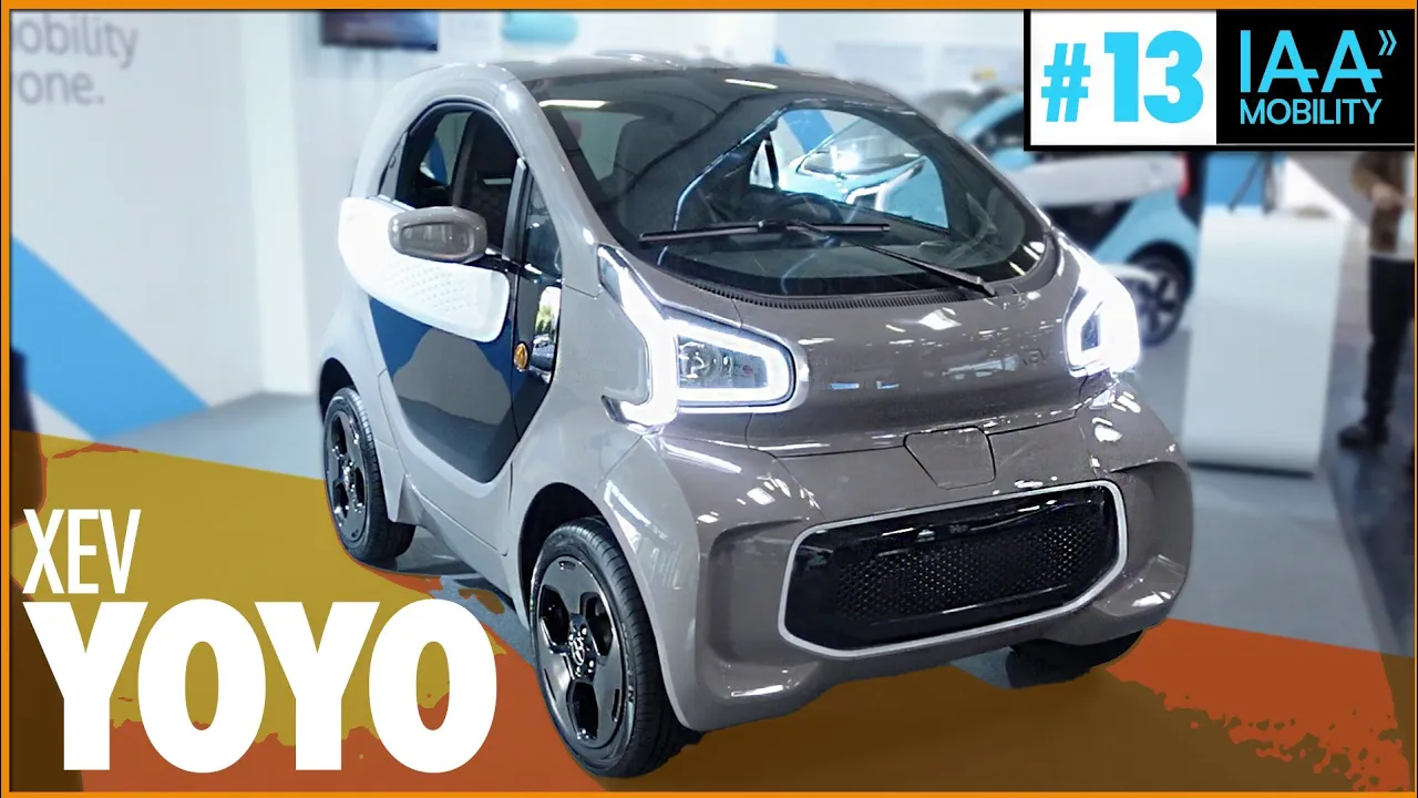 XEV YOYO | 150KM d'autonomie en 2min & Imprimée en 3D !🔸Salon de Munich 2021