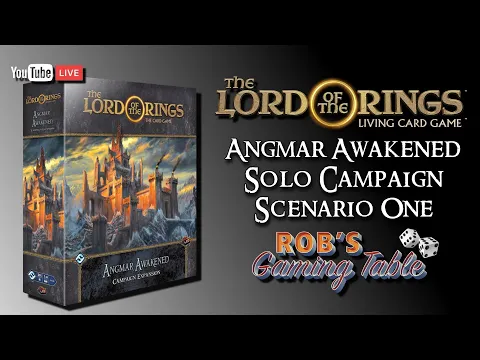 Lord of the Rings Card Game Solo Angmar Awakened Campaign #1