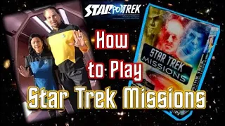 How to Play Star Trek: Missions Tabletop Card Game by Wizkids!