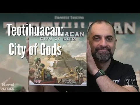 3 Things in 3 Minutes 41 - Teotihuacan: City of Gods