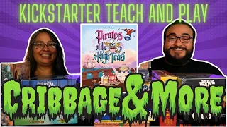 Pirates of the High Teas Kickstarter Preview 2 Player Teach and Play