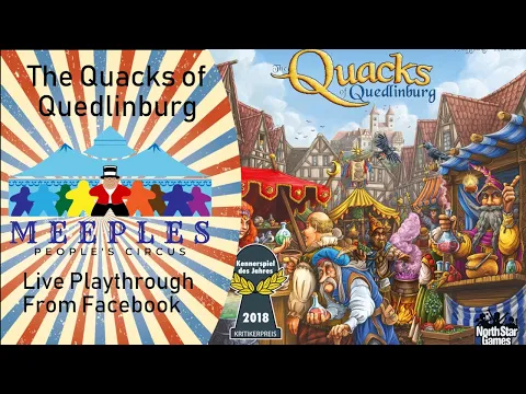 The Quacks of Quedlinburg Live playthrough from Facebook