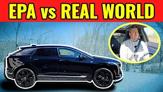 2025 Cadillac Optiq 70 MPH Highway Range Test