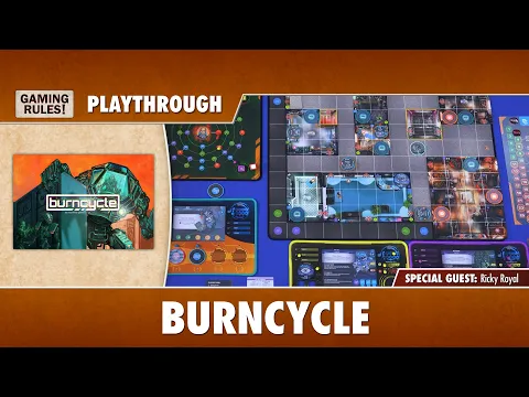 Burncycle: 2-player playthrough with Paul Grogan and Ricky Royal