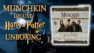 Harry Potter Munchkin Deluxe Game Unboxing!!!!!!