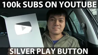 I received the silver play button!