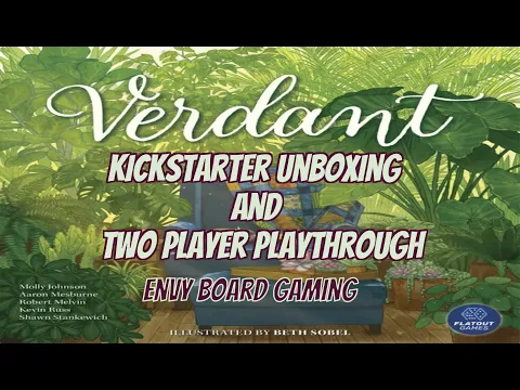 Verdant Unboxing & Playthrough