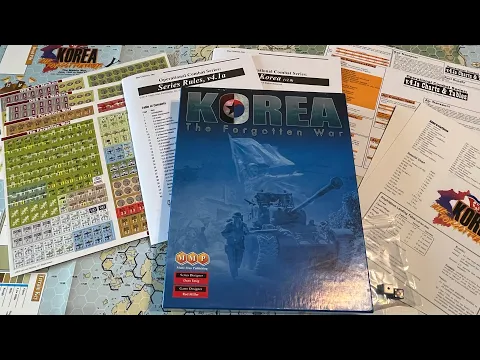 Korea: The Forgotten War (MMP) - Unboxing